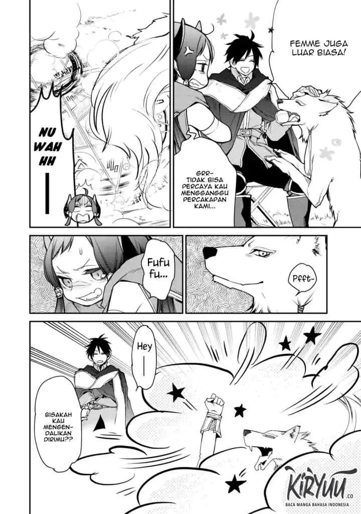 Saikyou no Madoshi. Hisa ni Ya wo Ukete Shimatta no de Inaka no Eihei ni Naru chapter 11.1 halaman 5