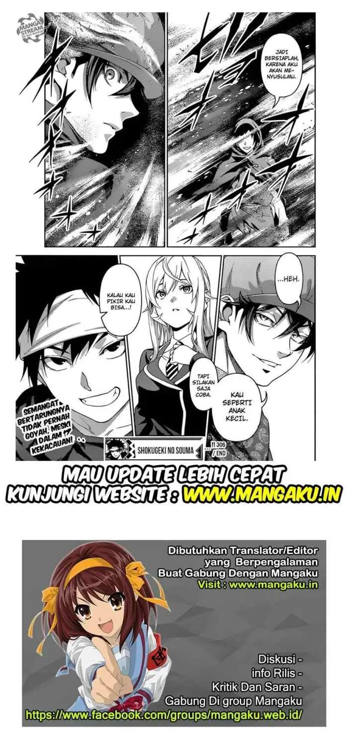 Shokugeki no Soma chapter 306 halaman 11