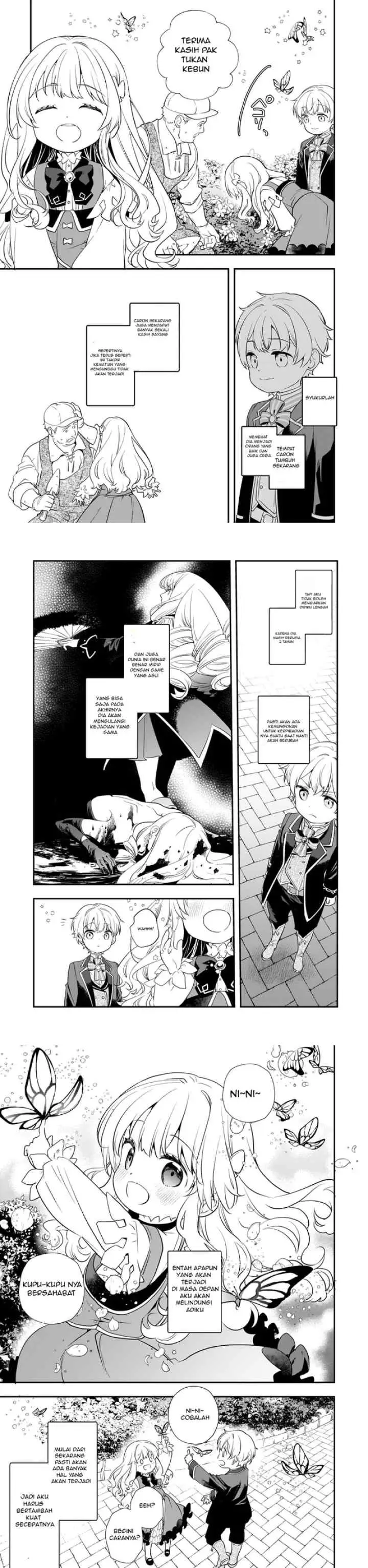 Shinu Unmei ni Aru Akuyaku Reijou no Ani ni Tensei shitanode, Imouto wo Sodatete Mirai wo Kaetai to Omoimasu ~Sekai Saikyou wa Ore dakedo, Sekai Saikawa wa Imouto ni Chigainai~ chapter 2 halaman 6