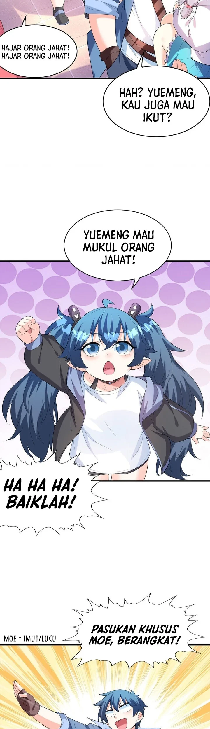 My Harem Is Entirely Female Demon Villains chapter 141 halaman 12
