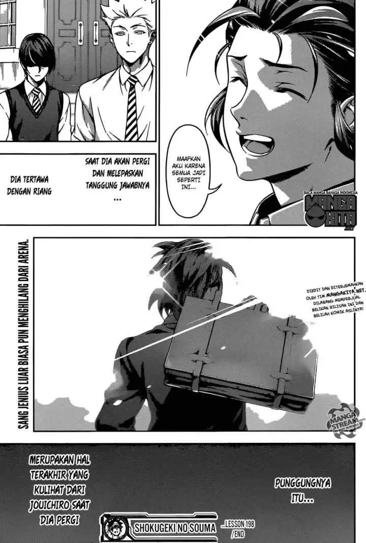 Shokugeki no Soma chapter 198 halaman 19