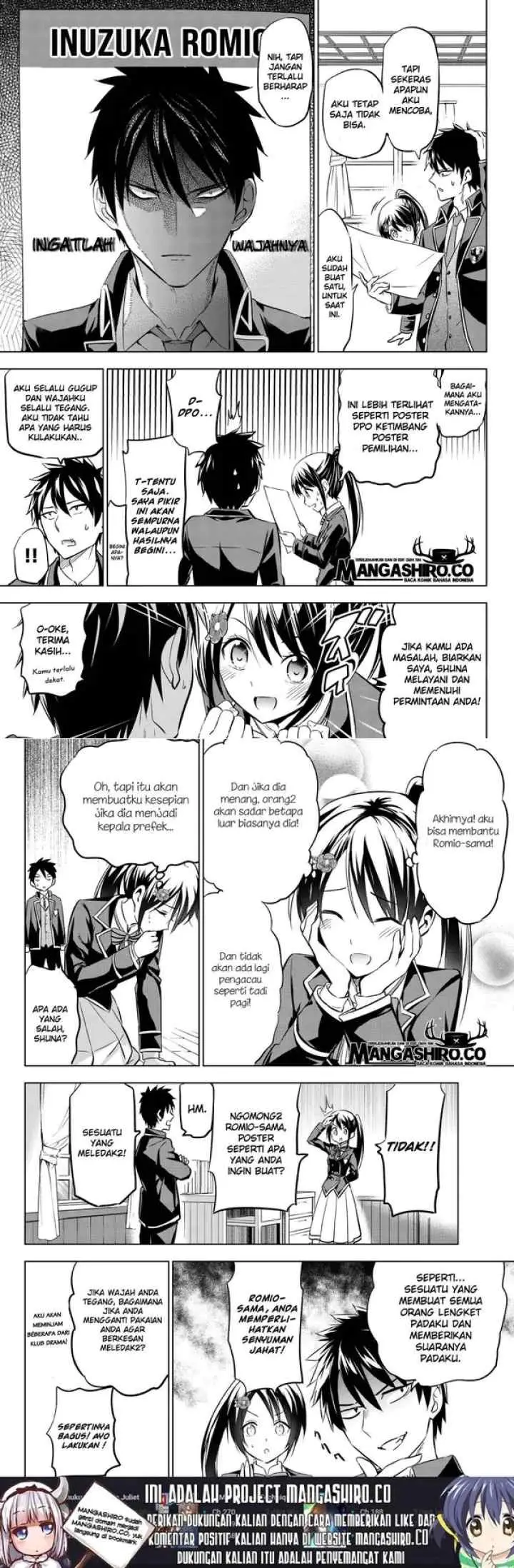 Kishuku Gakkou no Juliet chapter 79 halaman 4
