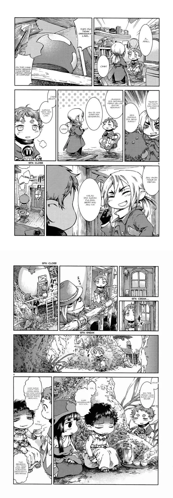 Hakumei to Mikochi chapter 41 halaman 4