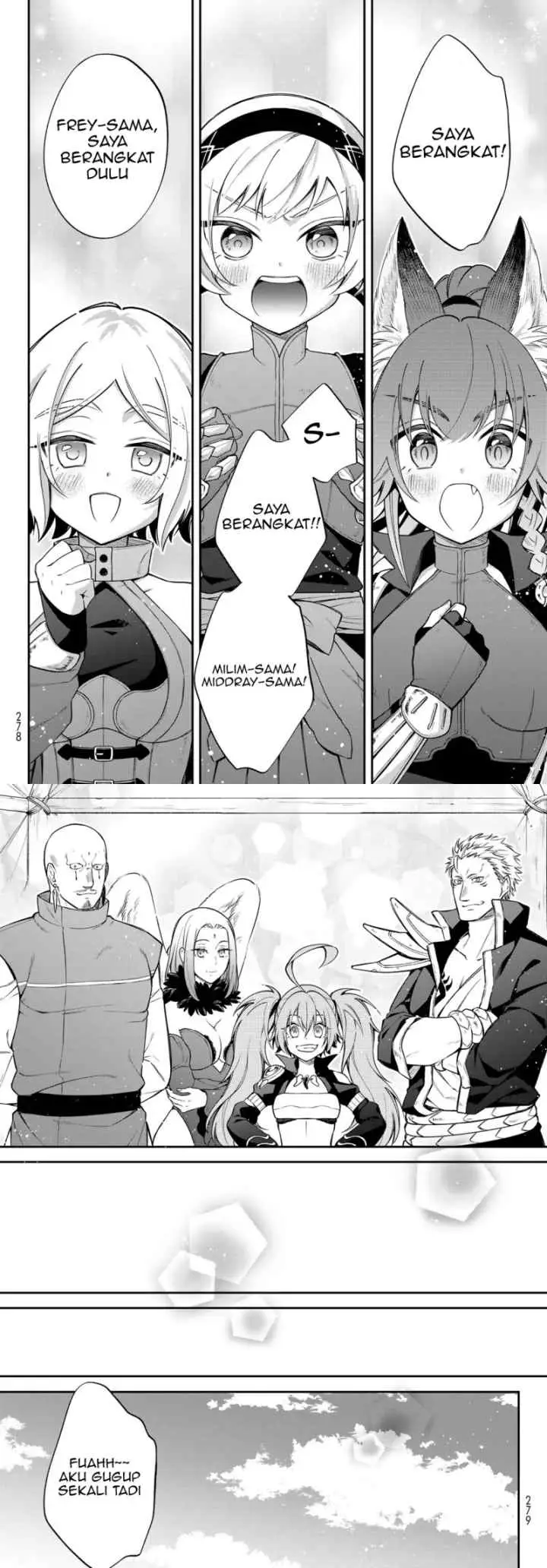 Tensei Shitara Slime Datta Ken Ibun: Makoku Gurashi no Trinity chapter 42 halaman 9