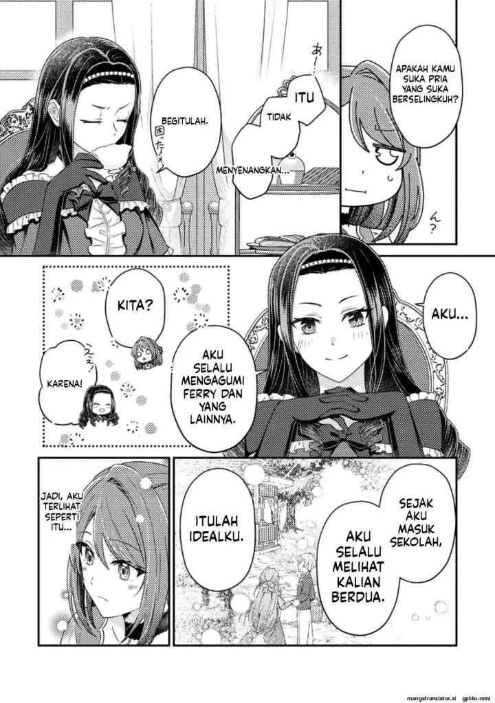 Heroine ga Kuru Mae ni Ninshin shimashita ~Tsunda Hazu no Akuyaku Reijou desuga, Douyara Chigau youdesu~ chapter 5.1 halaman 9