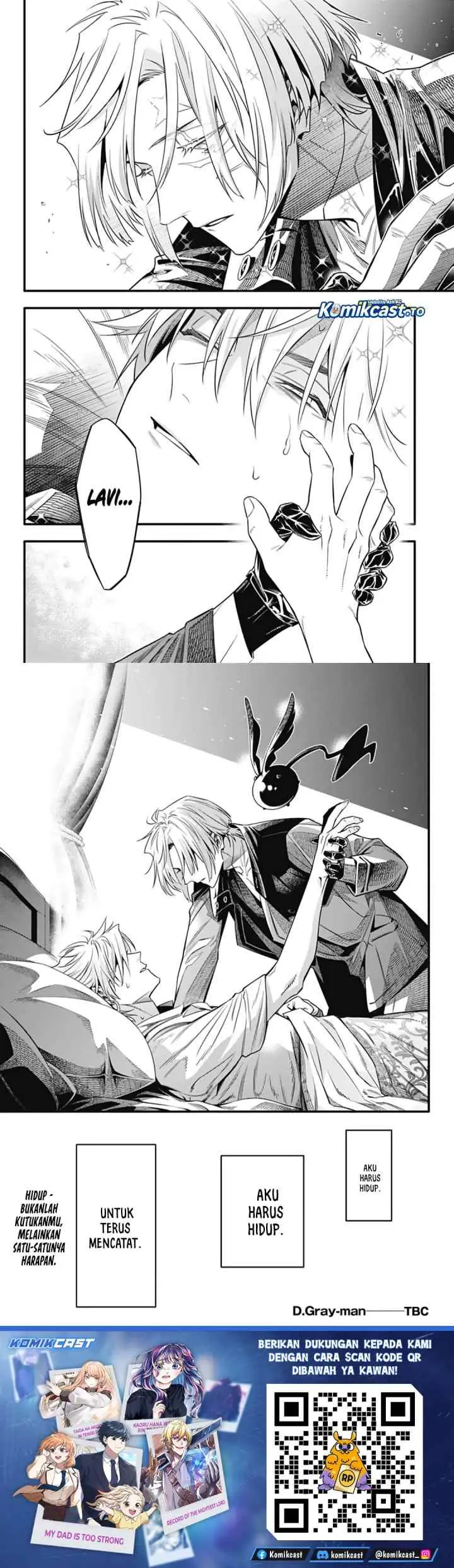 D Gray Man chapter 257 halaman 17