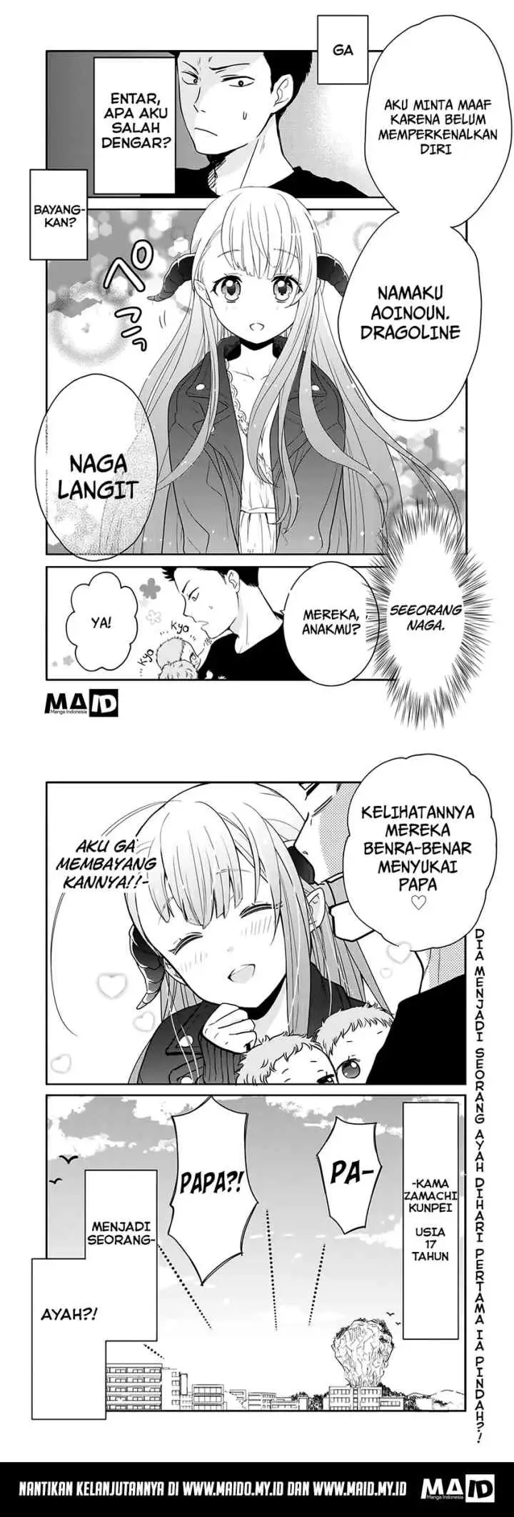 Kitaku Tochuu de Yome to Musume ga Dekita n dakedo Dragon datta chapter 1 halaman 16