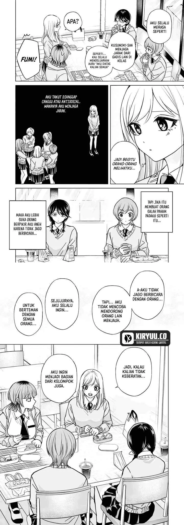 Kusunoki-san wa Koukou Debut ni Shippai shite Iru chapter 43 halaman 4
