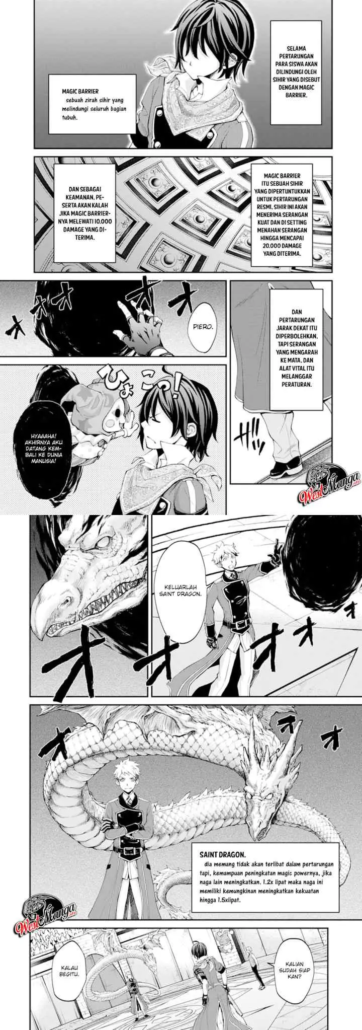 Saisoku Musou No B-Kyuu Mahou Tsukai: Ippatsu Utareru Mae Ni Senpatsu Uchikaesu! chapter 7 halaman 5