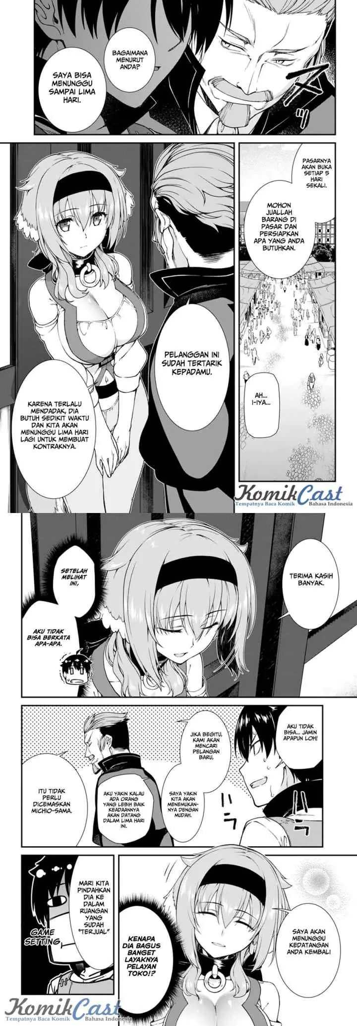 Isekai Meikyuu de Harem wo chapter 4.1 halaman 13