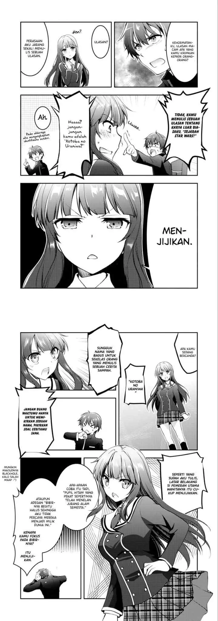 I Used a Novel Posting Site and The Most Beautiful Girl in My Class Turned out to Be a Reader chapter 1 halaman 15