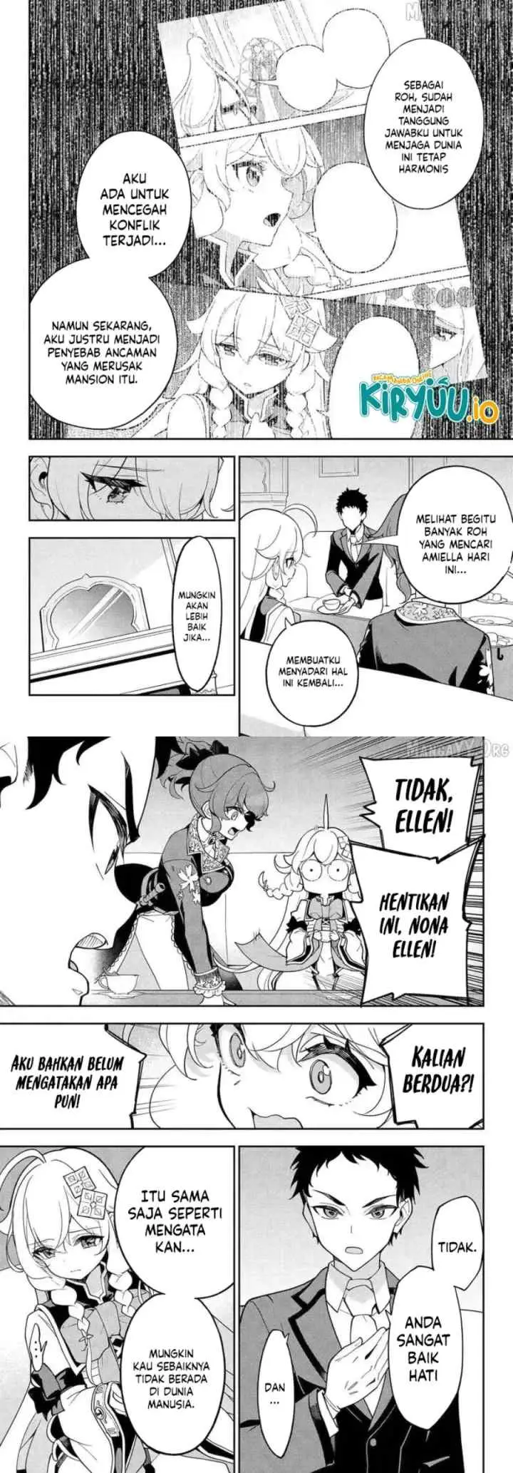 Chichi wa Eiyuu Haha wa Seirei Musume no Watashi wa Tenseisha chapter 77 halaman 7