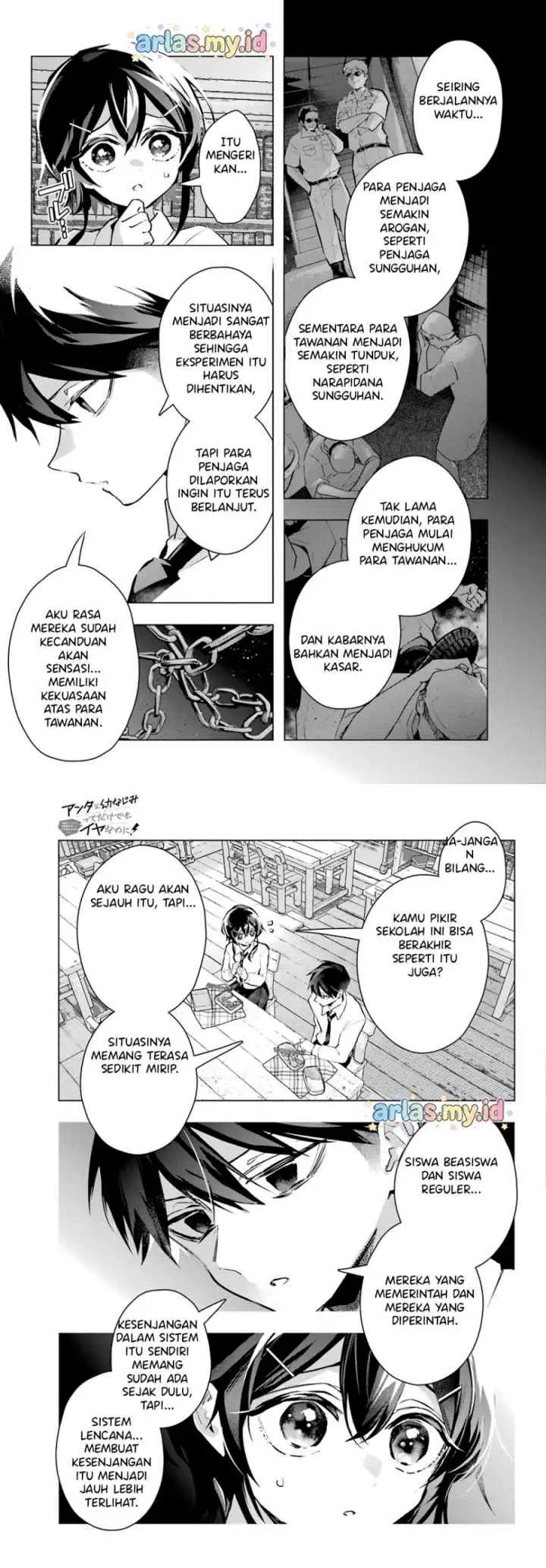 Anta to Osananajimitte dake demo Iyananoni! ~Zekkou kara Hajimaru S-kyuu Bishoujo to no Gakuen Nariagari Seikatsu~ chapter 12 halaman 8