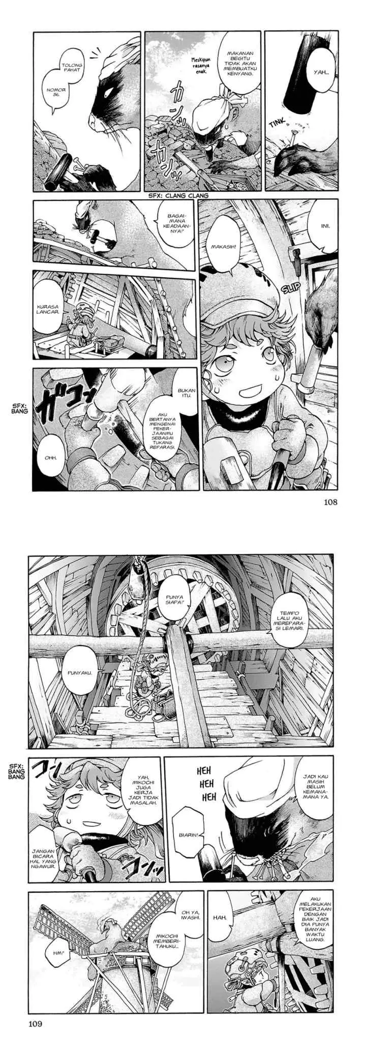 Hakumei to Mikochi chapter 5 halaman 7