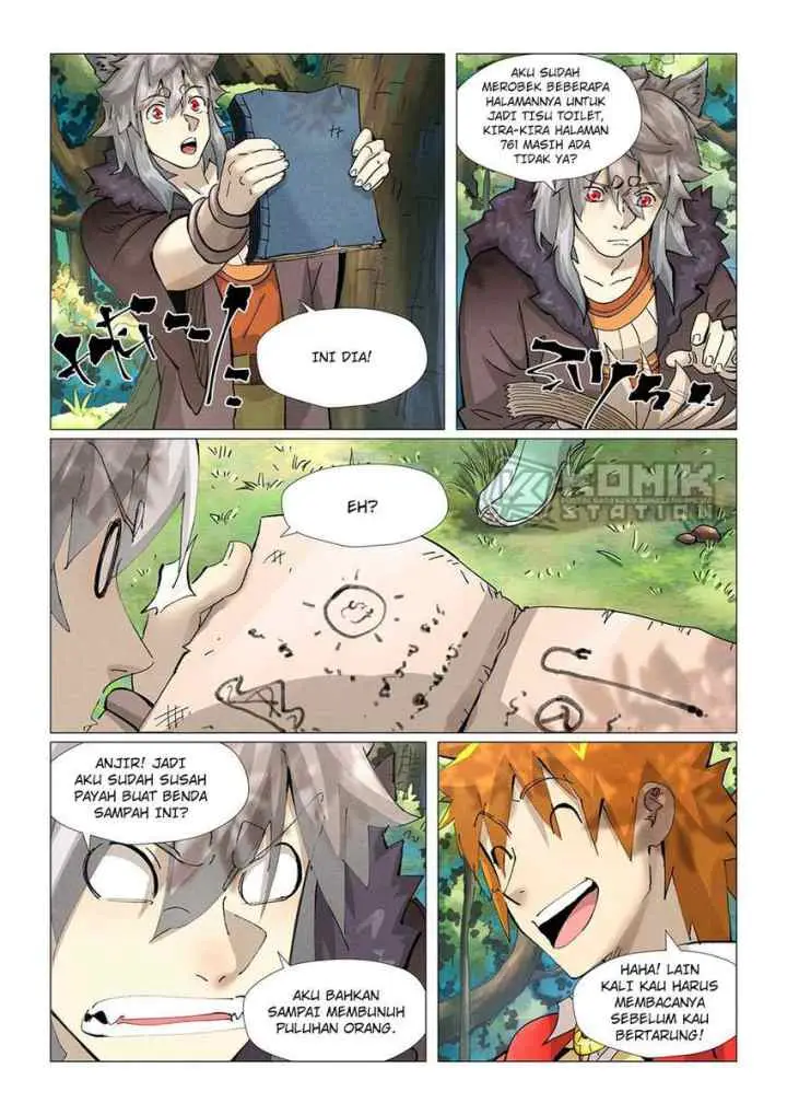 Tales of Demons and Gods chapter 385.5 halaman 8