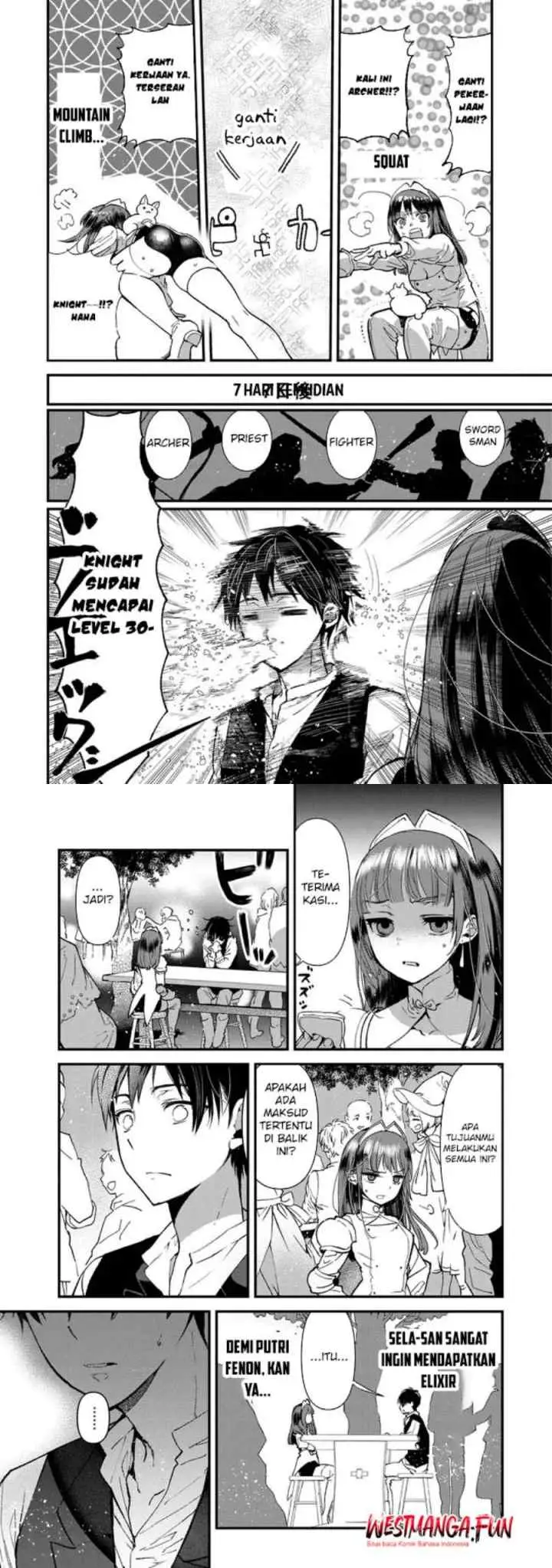 Ore, Yuusha janai desu kara. - VR Sekai no Chouten ni Kunrin Seshi Otoko. Tenseishi, Level 1 no Mushoku kara Restart suru chapter 4 halaman 12