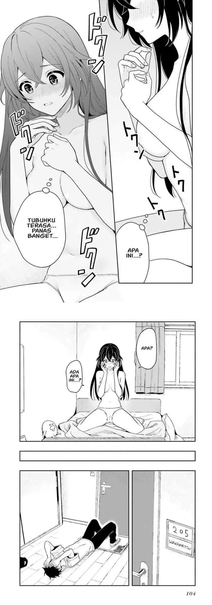Takachiho Honoka-senpai ga SUKIde SUKIde Iroiro Gamandekinai chapter 9 halaman 8