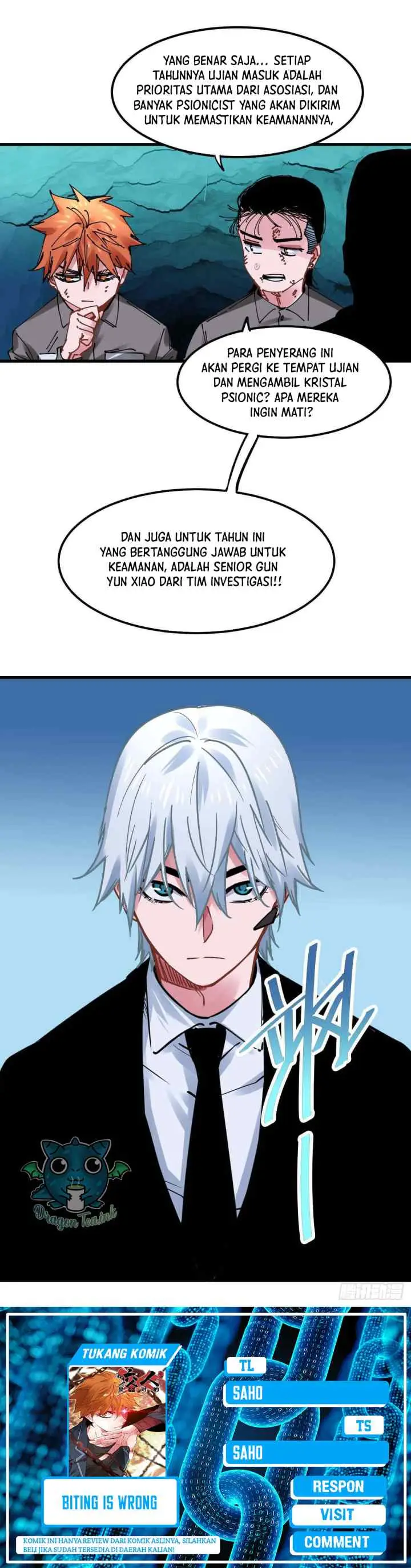 Biting is Wrong chapter 28 halaman 8