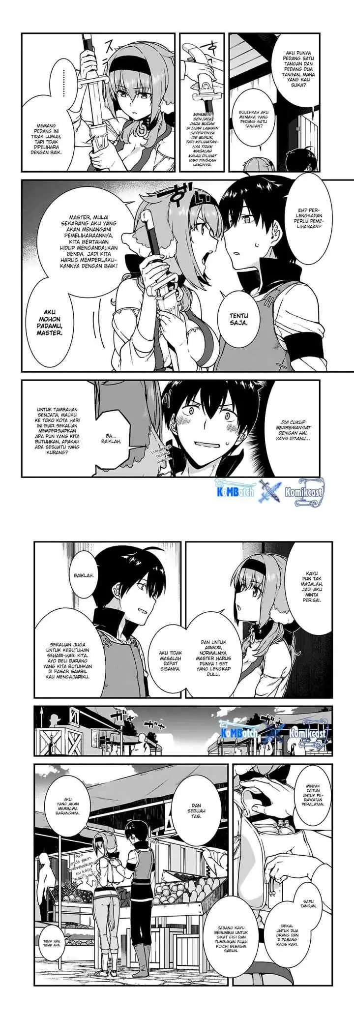 Isekai Meikyuu de Harem wo chapter 10 halaman 7
