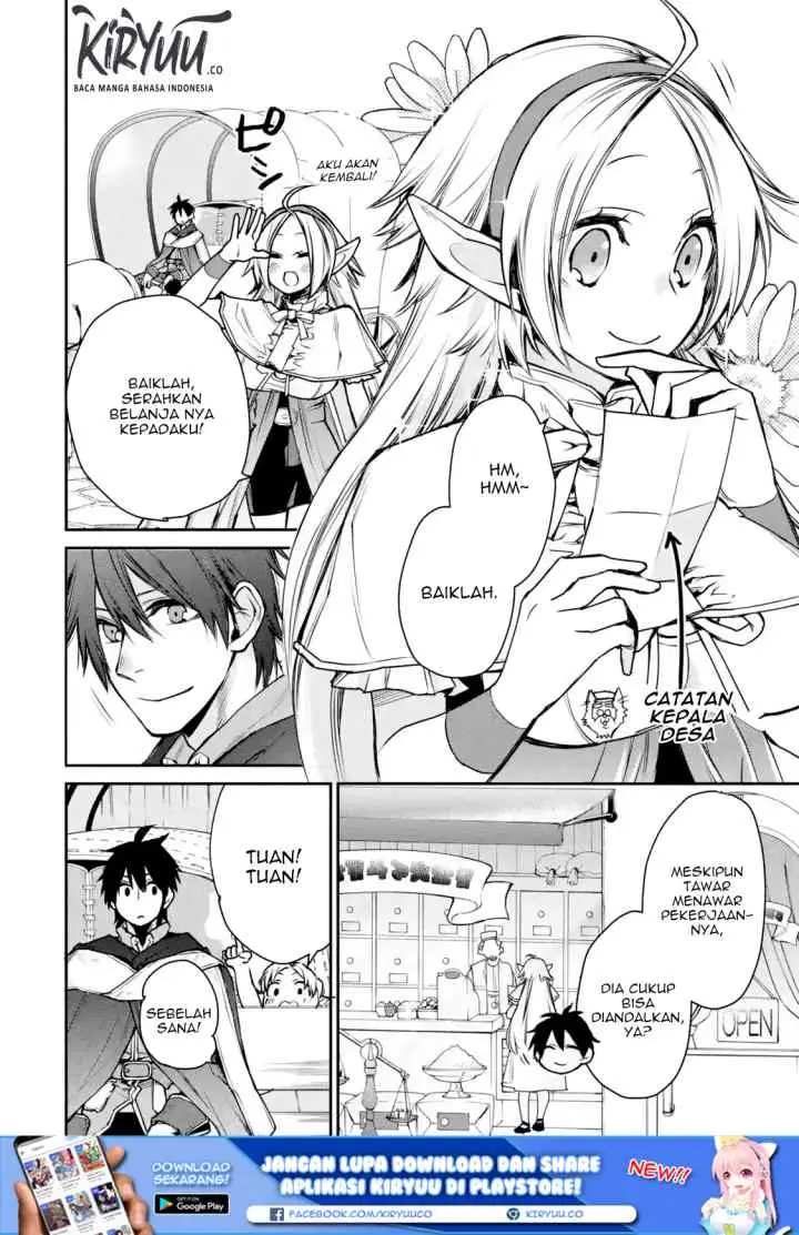 Saikyou no Madoshi. Hisa ni Ya wo Ukete Shimatta no de Inaka no Eihei ni Naru chapter 9.2 halaman 12