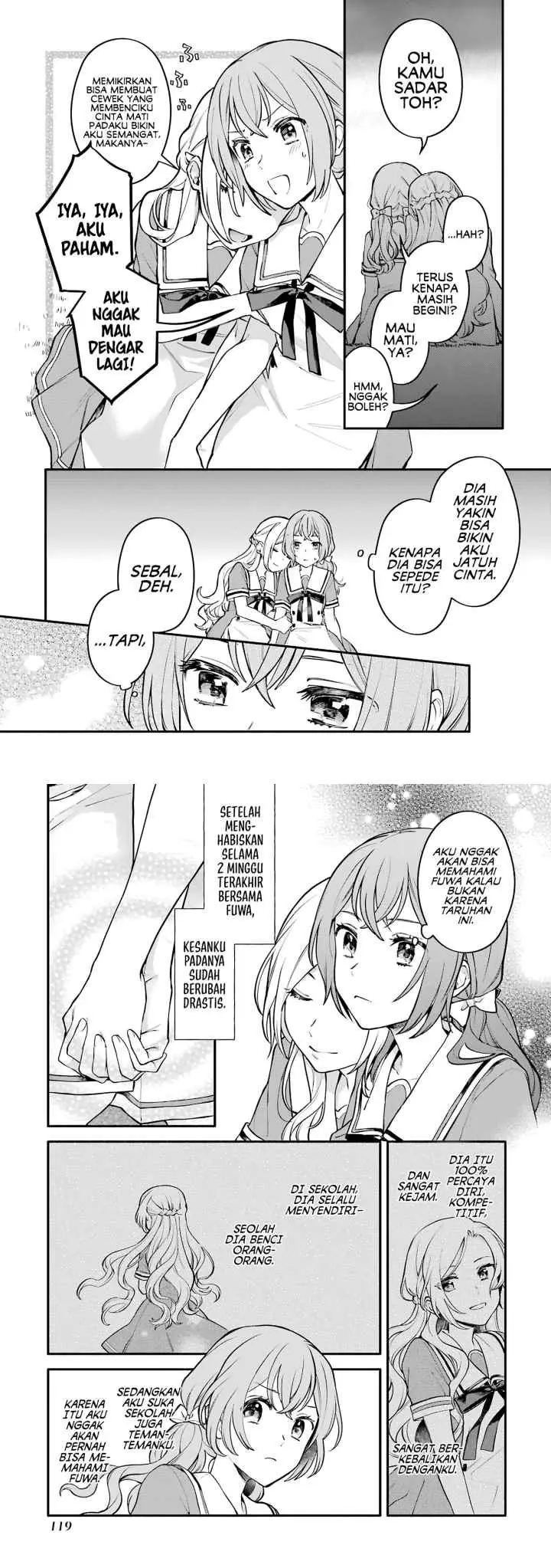 Onna Doushi to ka Arienai deshou to Iiharu Onna no ko wo, Hyakunichi kan de Tetteiteki ni Otosu Yuri no Ohanashi chapter 4 halaman 9