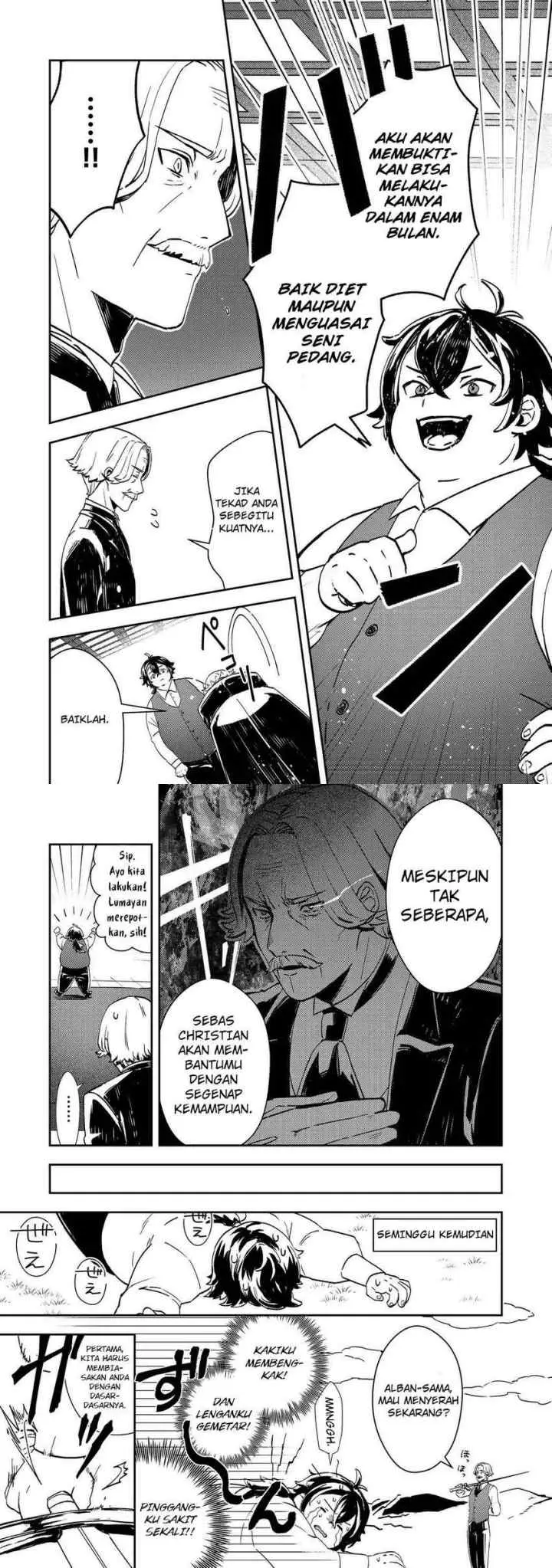 Taidana Akuyaku Kizoku no Ore ni, Konyaku Hakisareta Akuyaku Reijo ga Totsuidara Saikyo no Fufu ni Narimashita chapter 1 halaman 5