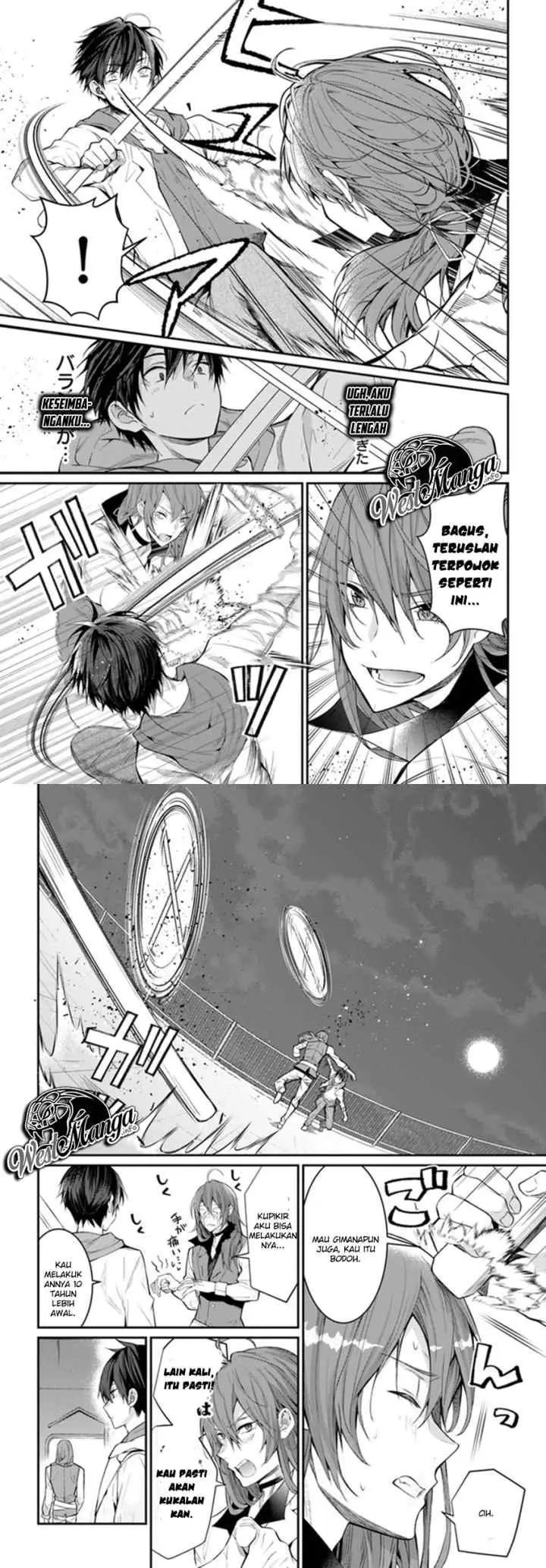 Otome Game Sekai wa Mob ni Kibishii Sekai Desu chapter 24.2 halaman 5
