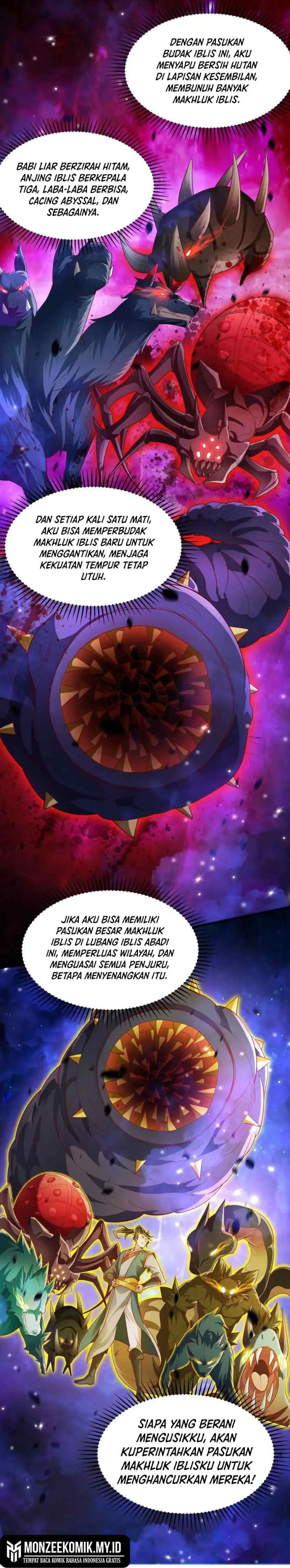 I Scared the Divine Lord as I handed over the Ancient Immortal Pill chapter 58 halaman 10