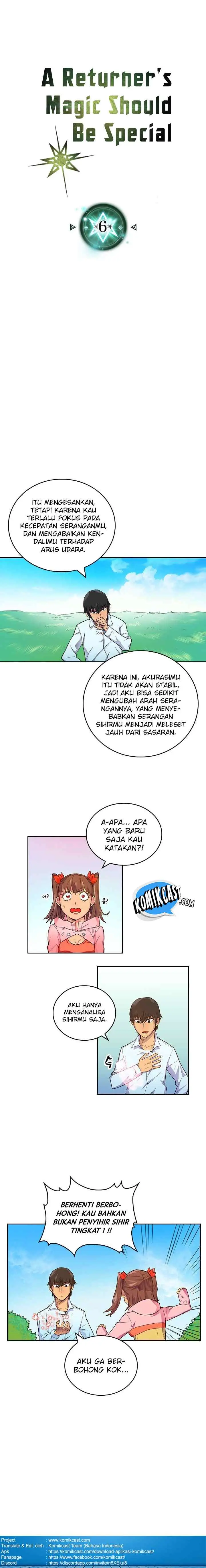 A Returner's Magic Should Be Special chapter 6 halaman 4