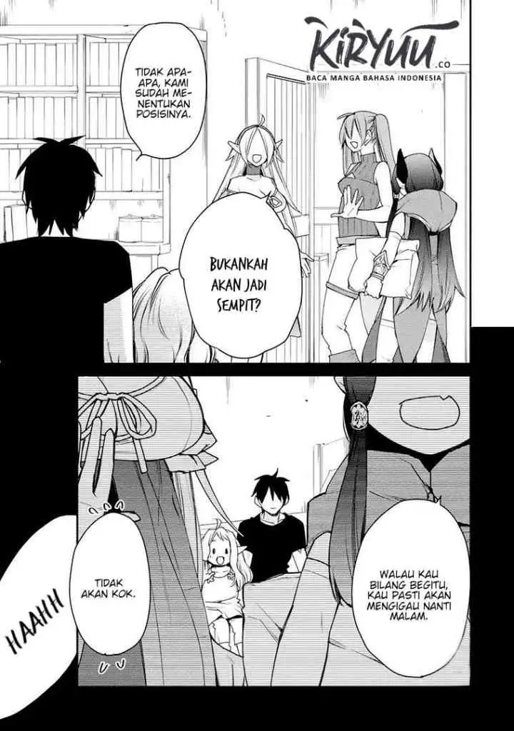 Saikyou no Madoshi. Hisa ni Ya wo Ukete Shimatta no de Inaka no Eihei ni Naru chapter 15.2 halaman 18