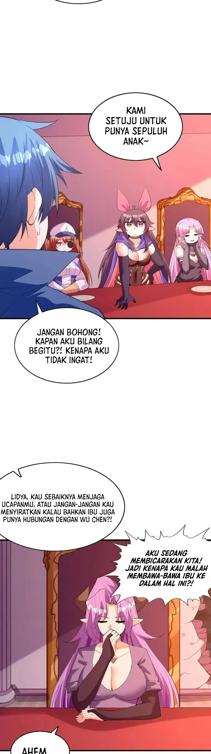 My Harem Is Entirely Female Demon Villains chapter 158 halaman 17