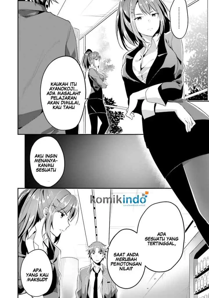 Youkoso Jitsuryoku Shijou Shugi no Kyoushitsu e chapter 8 halaman 6