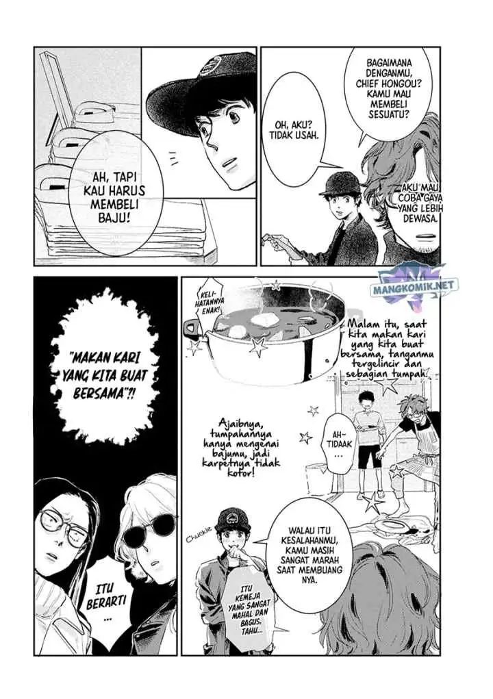 Me no Doku Sugiru Shokuba no Futari chapter 9.5 halaman 10