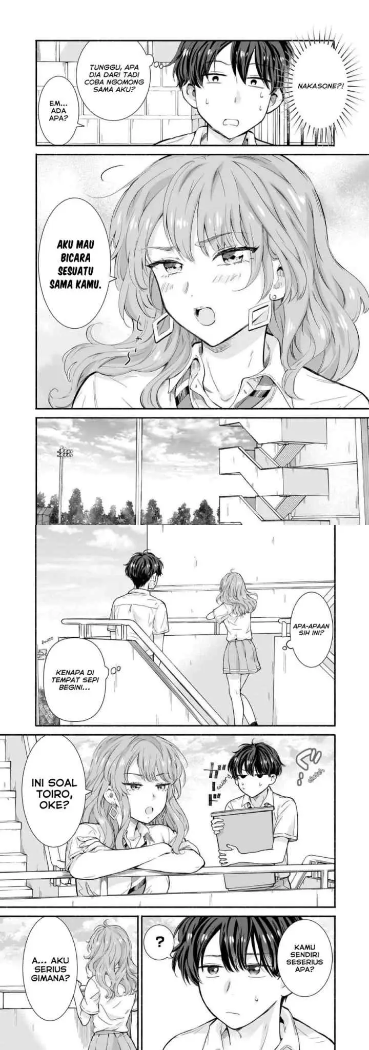 Nee, Mou Isso Tsukiacchau? Osananajimi no Bishoujo ni Tanomarete, Camo Kareshi Hajimemashita chapter 17 halaman 6