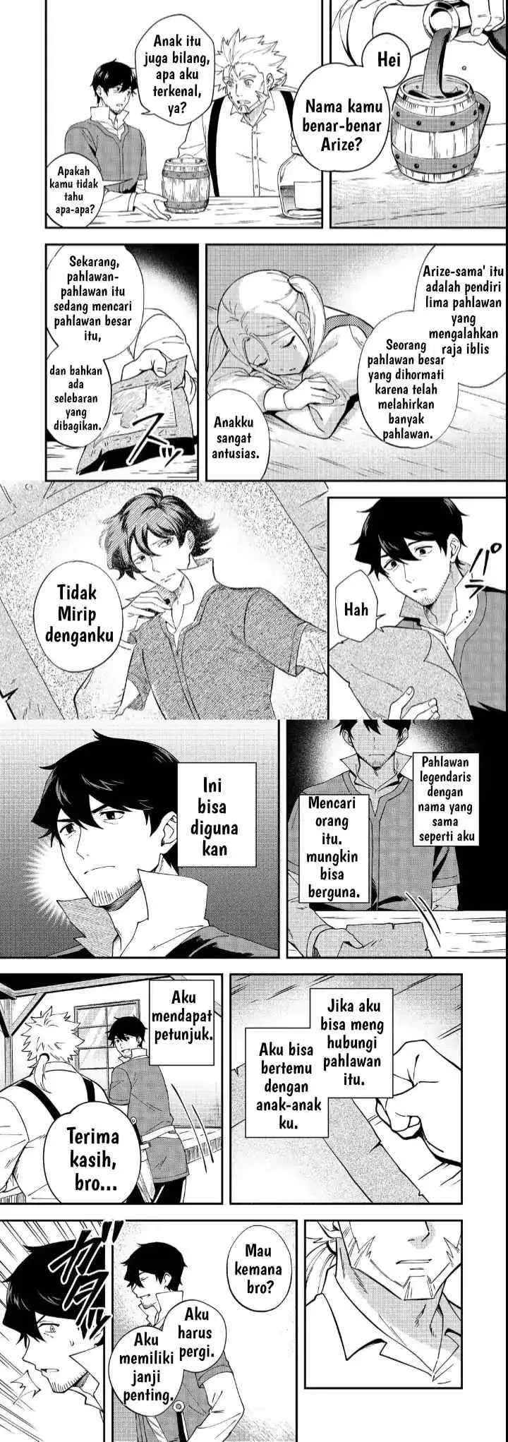 Hirotta Dorei-tachi ga Tabi datte Haya Juunen, Naze ka Ore ga Densetsu ni Natteita chapter 3 halaman 7