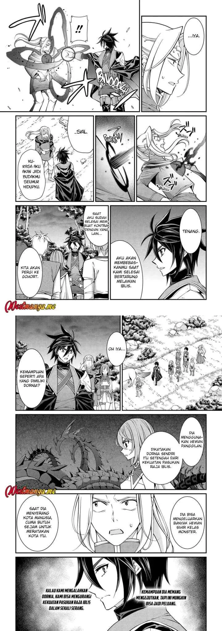 Shikkoku Tsukai no Saikyo Yusha Nakama Zen'in ni Uragira Retanode Saikyo no Mamono chapter 98 halaman 5