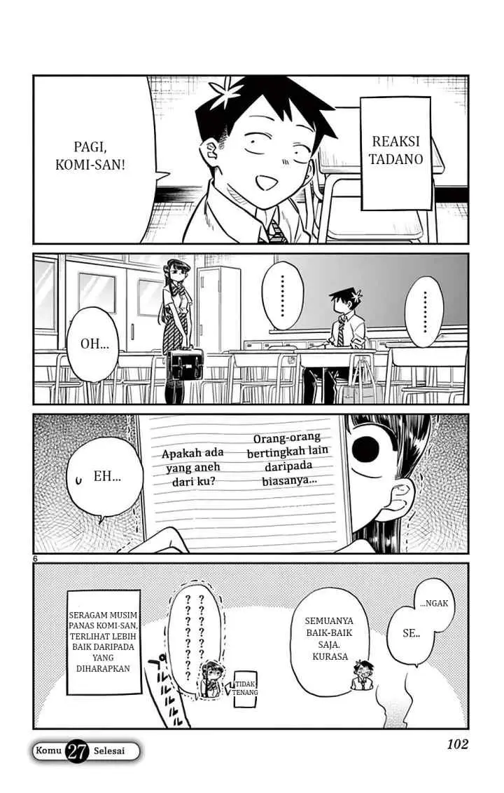 Komi-san wa Komyushou Desu chapter 27 halaman 7