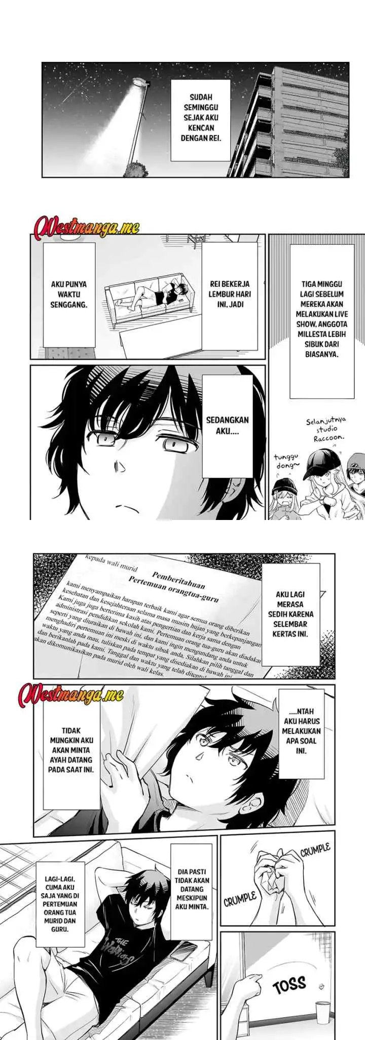Isshou Hatarakitakunai Ore ga Classmate no Daininki Idol ni Natsukaretara chapter 20 halaman 8