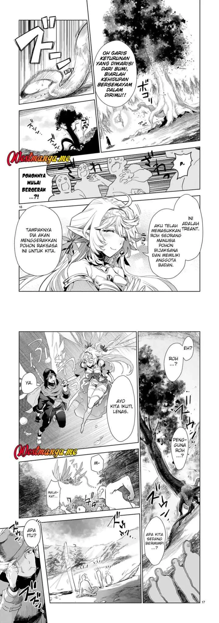 Elf Tsuma to Hajimeru Yuukyuu no Tabi ~Densetsu no Yuusha, Aisuru Elf to Tomoni 100-nen Mae ni Sukutta Sekai wo Tabisuru~ chapter 3 halaman 9