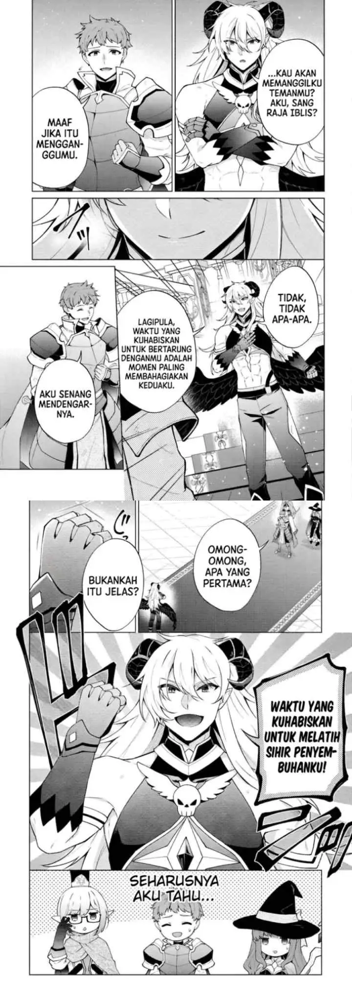 Maou-sama wa Kaifuku Majutsu o Kiwametai: Sono Seijo, Sekai Saikyou ni Tsuki chapter 1 halaman 9