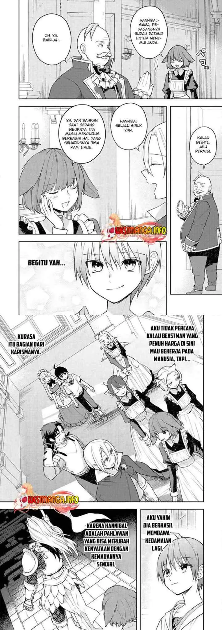 Shitennou Sai Jakudatta Ore. Tensei Shitanode Heionna Seikatsu wo Nozomu chapter 11 halaman 12