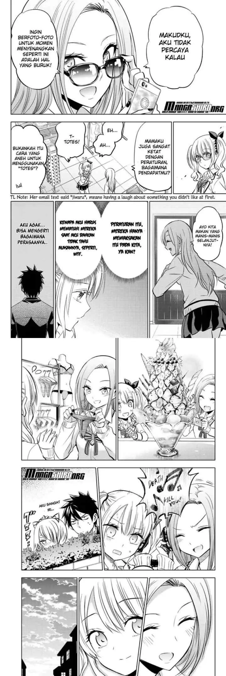 Kishuku Gakkou no Juliet chapter 73 halaman 9