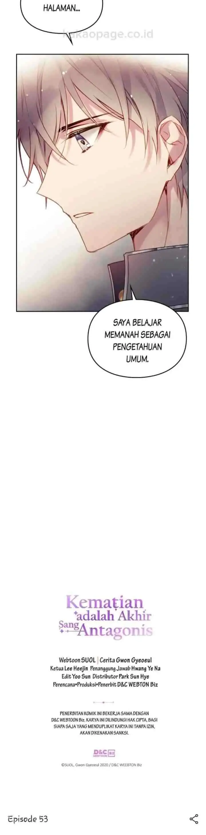 Death Is the Only Ending for the Villainess chapter 53 halaman 19