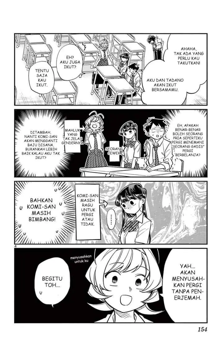 Komi-san wa Komyushou Desu chapter 33 halaman 4