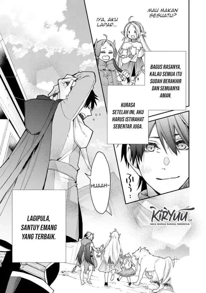 Saikyou no Madoshi. Hisa ni Ya wo Ukete Shimatta no de Inaka no Eihei ni Naru chapter 13.2 halaman 4
