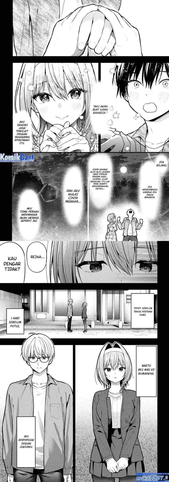 Kanojo ni Uwaki Sareteita Ore ga Koakuma na Kouhai ni Natsukarete Imasu chapter 31 halaman 4