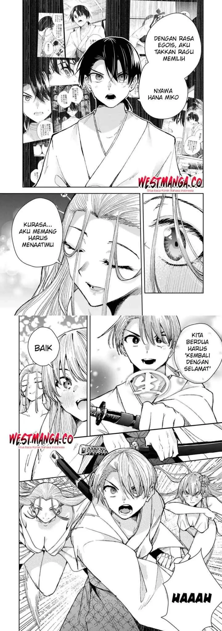 Sakigake no Hana Miko chapter 77 halaman 10