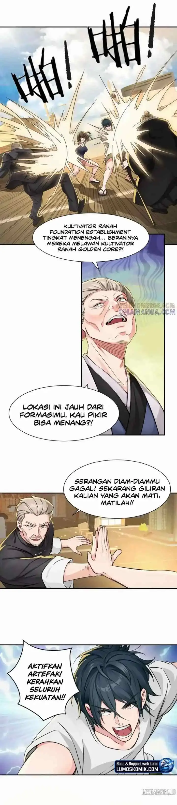 Reincarnated as a Scumbag I Use My Wife and Daughter to Prove Immortality chapter 40 halaman 9