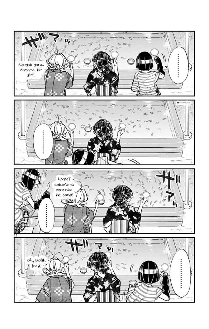 Komi-san wa Komyushou Desu chapter 47 halaman 11