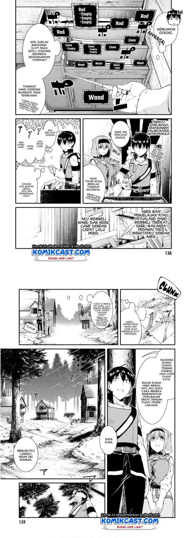 Isekai Meikyuu de Harem wo chapter 24 halaman 4